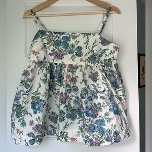 J. Crew camisole top in English Garden size S